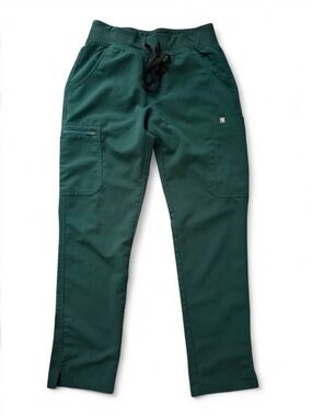 FIGS “Yola” scrub pant in Forest Green. EUC. Size XS (1302) #nursing #scrubs